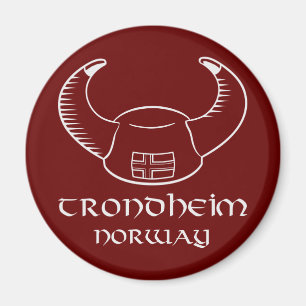 Imã Chapéu de Trondheim Noruega Viking