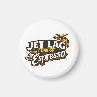 Imã Chapéu Engraçado para Viajantes Amantes de Café