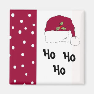 Imã Chapéu Vermelho de Papai Noel