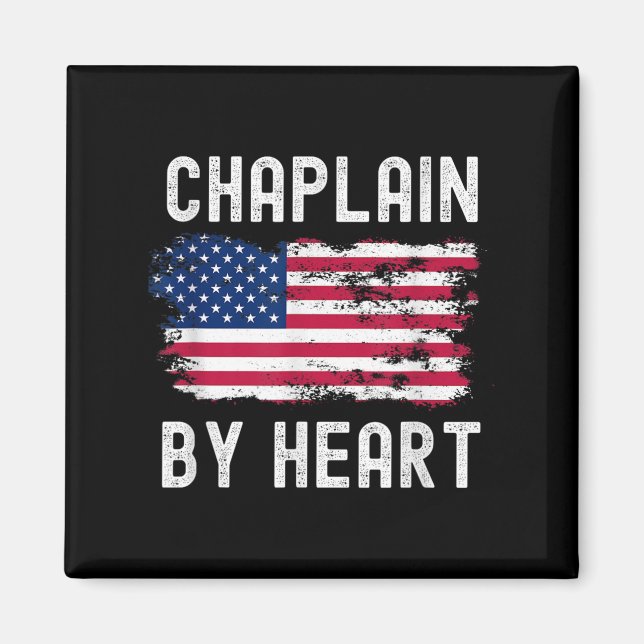 Imã Chaplain Usa Flag Profissão Retroativa (Frente)