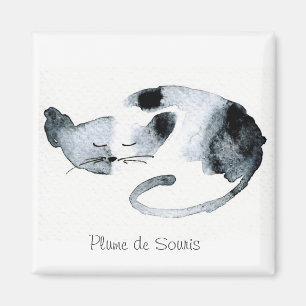 Imã Chaquarelle cabeça de porta cinzento