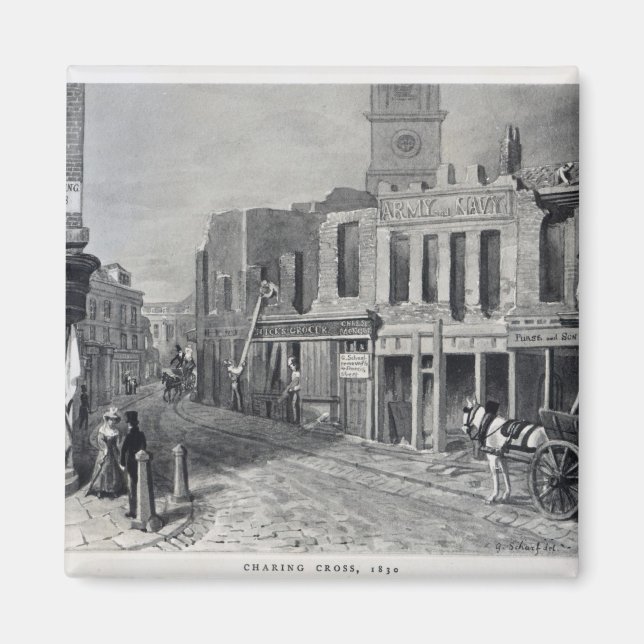 Imã Charing Cross, 1830 (Frente)