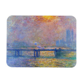 Ímã Charing Cross Bridge, The Thames, Claude Monet