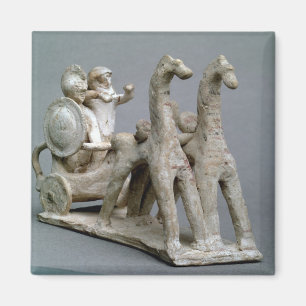 Imã Chariot e cavalos, do túmulo da princesa Nefe