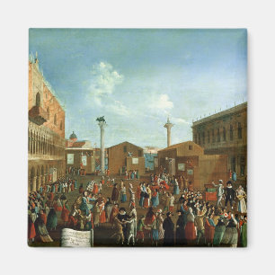 Imã Charlatans no Piazzetta San Marco, Veneza