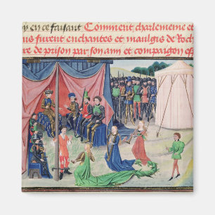 Imã Charlemagne e seus barons que enchanted