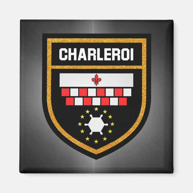 Imã Charleroi Flag (Frente)