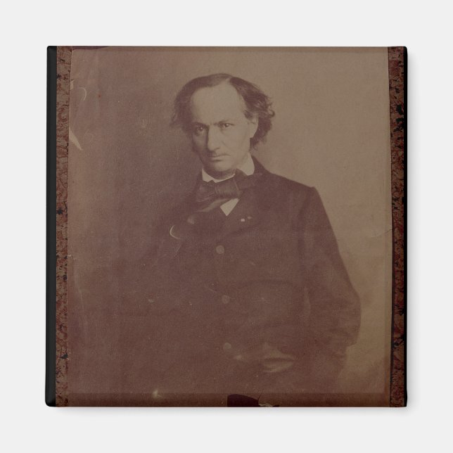 Imã Charles Baudelaire (1820-1867), poeta francês, por (Frente)