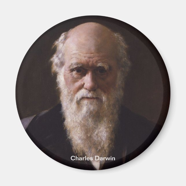 Imã Charles Darwin Magnet (Frente)