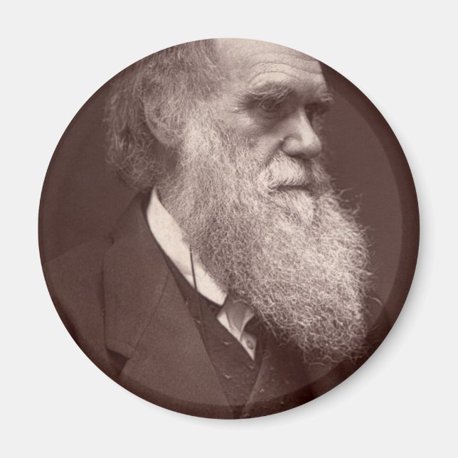 Imã Charles Darwin Magnet (Frente)