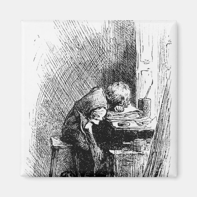 Imã Charles Dickens na Fábrica de Negros e (Frente)