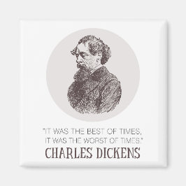 Imã Charles Dickens Portrait e Cote