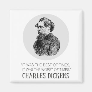 Imã Charles Dickens Portrait e Cote