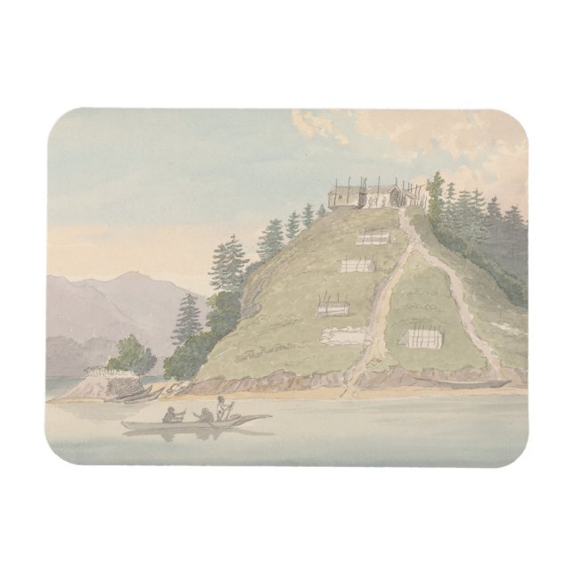 Ímã Charles Hamilton Smith - Aldeia do Índio Amigo (Horizontal)