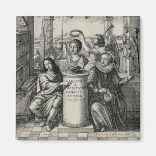 Imã Charles II (1630-85) como o consumidor do Societ