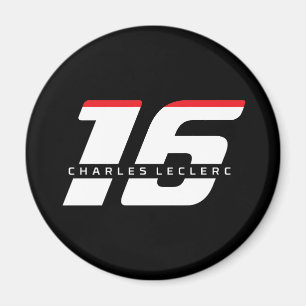 Imã Charles Leclerc Fórmula 1 Magnet 16