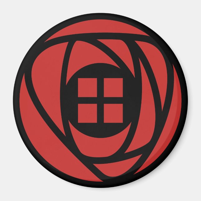 Imã Charles Rennie Mackintosh Arts & Artesanato (Frente)