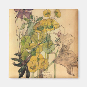 Imã Charles Rennie Mackintosh - Spurge Com Yham 1909