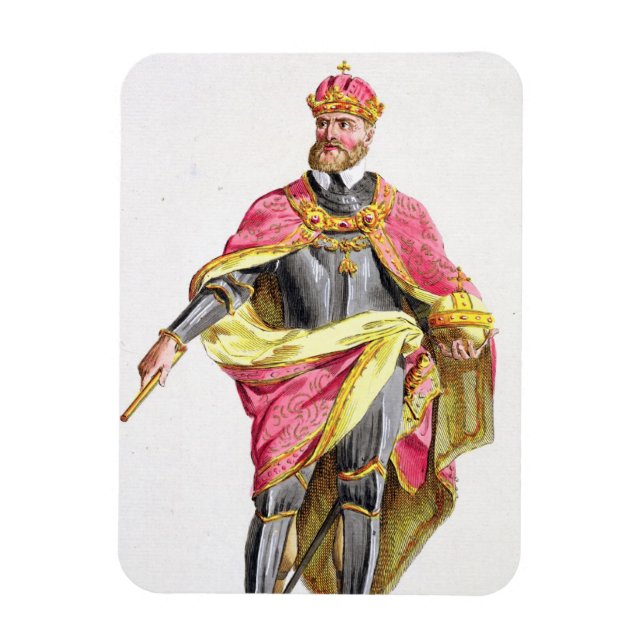 Ímã Charles V (1500-58) de "Receuil des Estampes, re (Vertical)