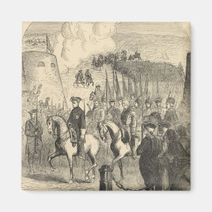 Imã Charles XII da suecia que entra em Copenhaga