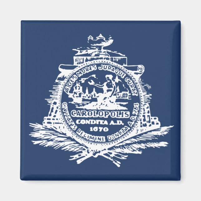 Imã Charleston, SC Flag (Frente)