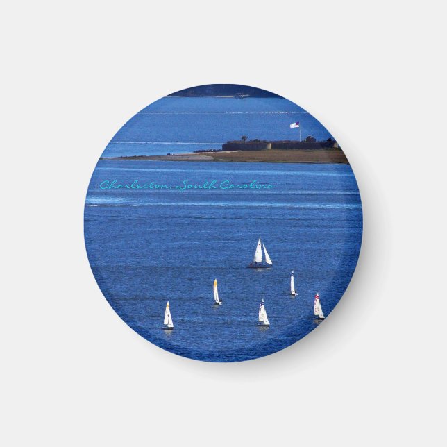 Imã Charleston, SC Harbour (Frente)