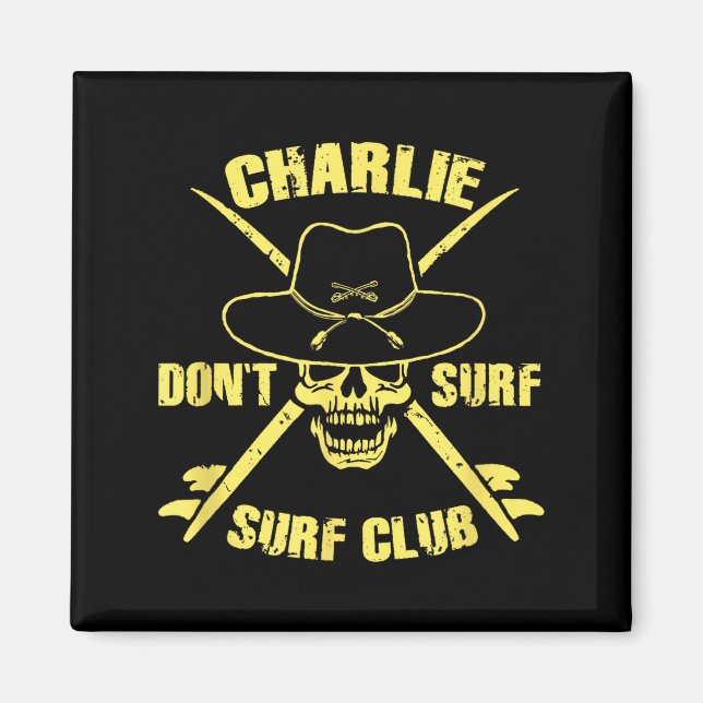Imã Charlie Não Surfa  (Frente)