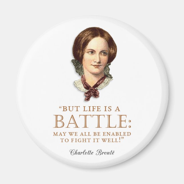 Imã Charlotte Bronte - A Vida É Uma Batalha (Frente)