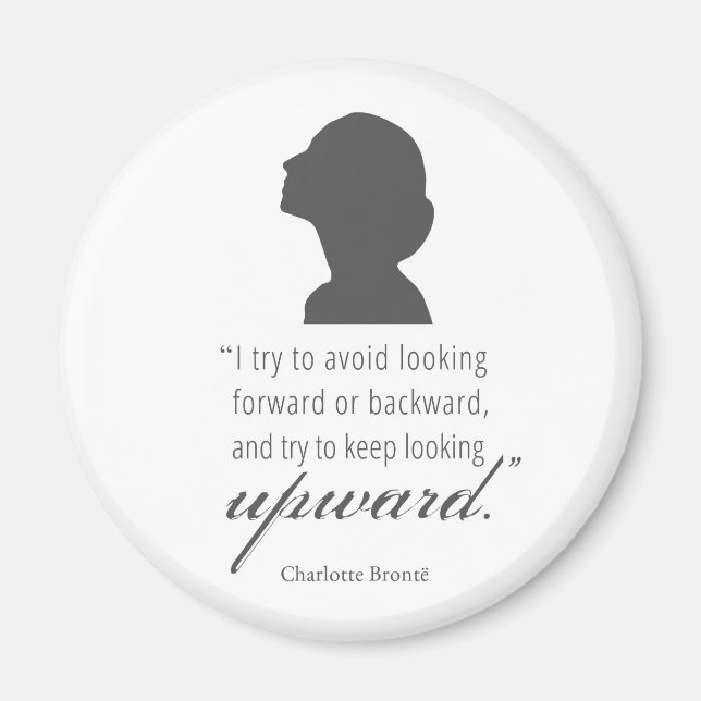 Imã Charlotte Bronte - Continue Olhando Para Cima - Br (Frente)
