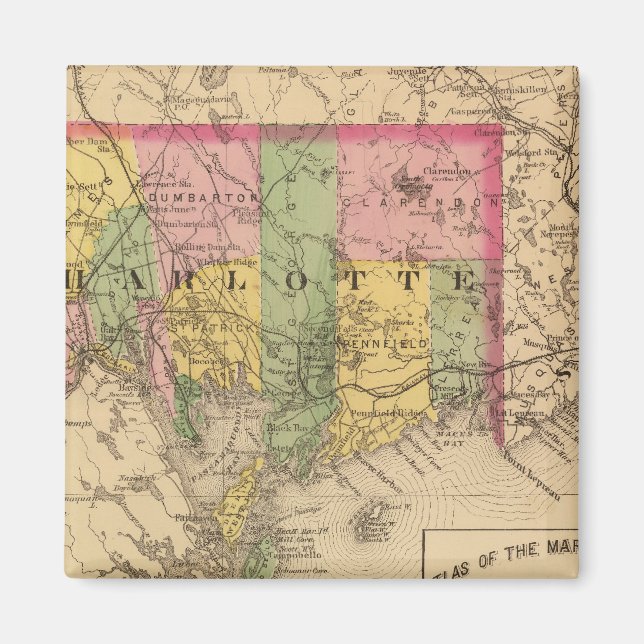 Imã Charlotte Co, NB (Frente)