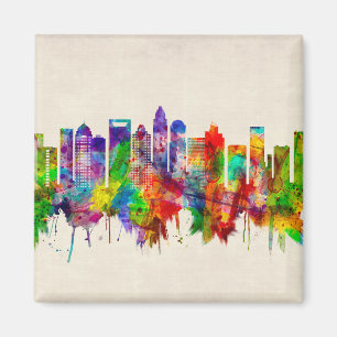 Imã Charlotte North Carolina Skyline