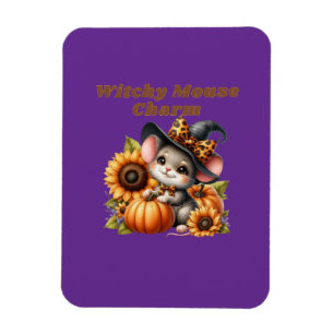 Ímã Charme de Halloween para Bruxas Adoráveis