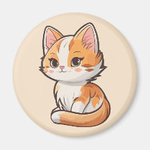 Charming Kawaii Kitten