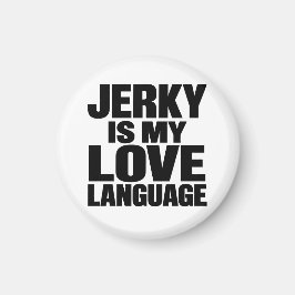Imã Charque É Minha Linguagem do Amor Camisa Divertida