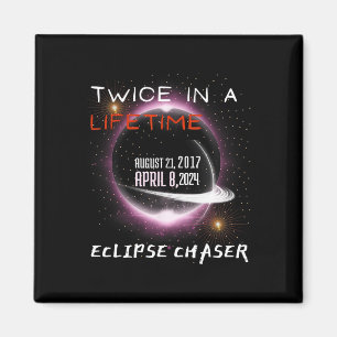 Imã Chaser Solar Eclipse 2024 Duas Vezes Engraçada Em 