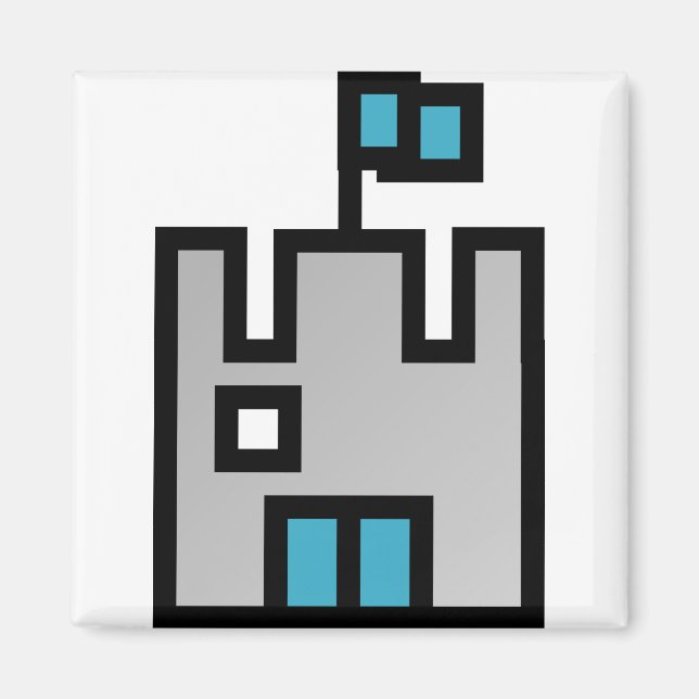 Imã Chateau Castle Blue (Frente)