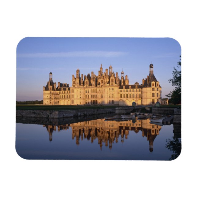 Ímã Chateau Chambord, Loire Valley, França (Horizontal)