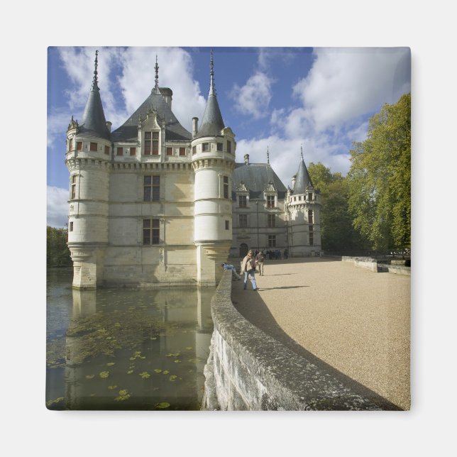 Imã Chateau de Azay-le-Rideau, Indre-et-Loire, 3 (Frente)