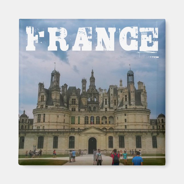 Imã Château de Chambord Castle Architecture França (Frente)
