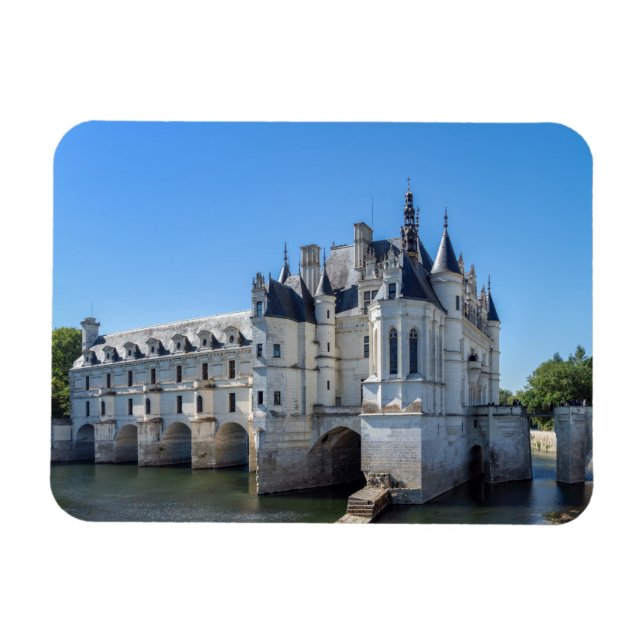 Ímã Chateau de Chenonceau no Vale do Loire - França (Horizontal)