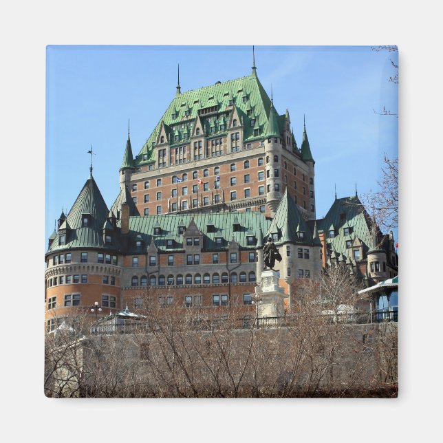 Imã Château Frontenac, Québec, Canadá (Frente)