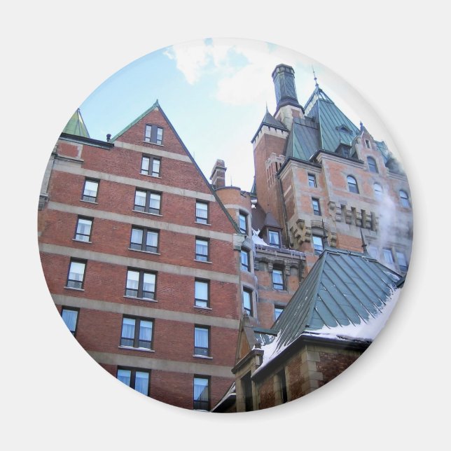 Imã Chateau Frontenac, Quebec, Canadá (Frente)