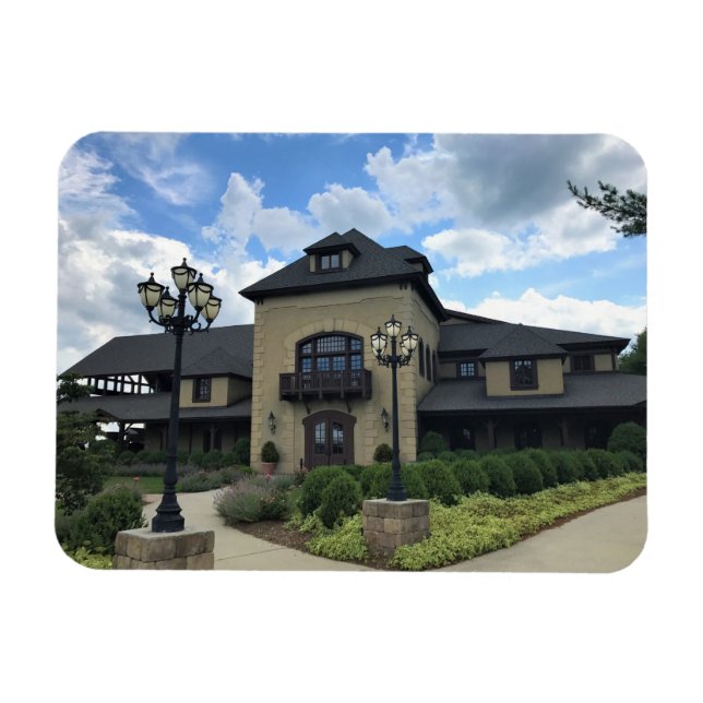 Ímã Chateau Morrisette Winery, Floyd, Virgínia (Horizontal)