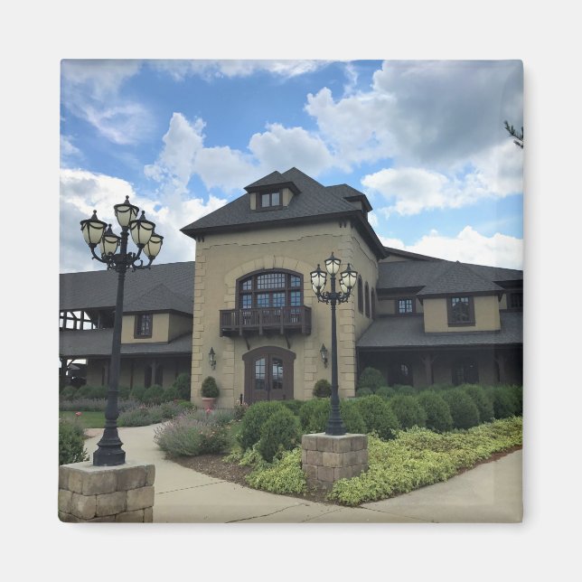 Imã Chateau Morrisette Winery, Floyd, Virgínia (Frente)