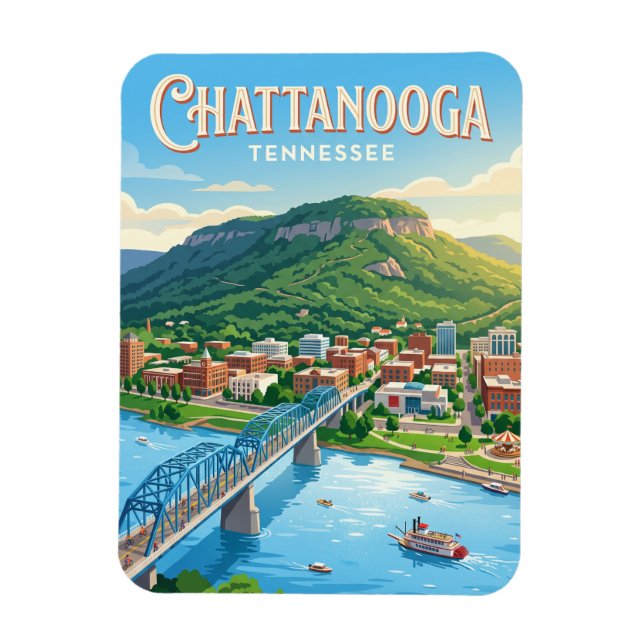 Ímã Chattanooga, Tennessee (Vertical)