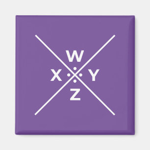 Imã Chave de codificação básica de caneta WXYZ (4 de 4