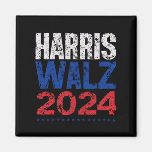 Imã Chave de Corrente Harris Waltz 2024 Eleição Kamala
