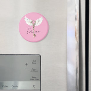 Imã Chave de Penas do Anjo Branco