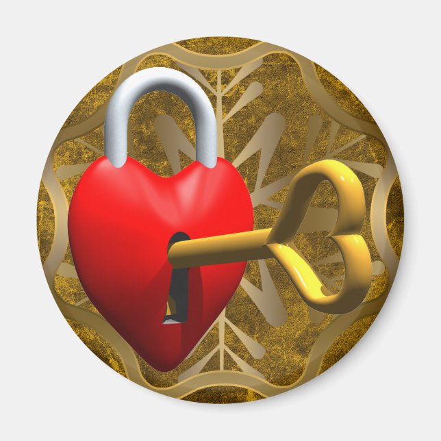 Imã Chave do Meu Coração (Frente)