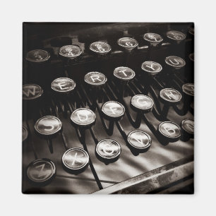 Imã Chaves de Máquina de Digitalização Vintage em P